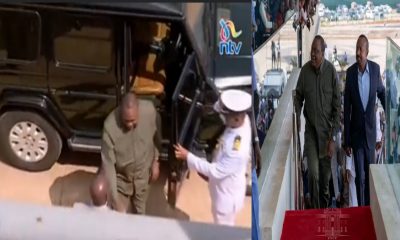 Man Got Taste! Uhuru Drives Himself to Uhuru Gardens With splurgy Car