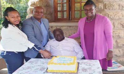 Jimmy Kibaki Proudly Shows Off Pretty Second Wife And Daughter