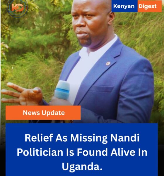 Shadrack Maritim Resurfaces in Uganda After Two-Month Disappearance