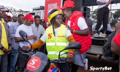 Chepterit Comes Alive During SportyBet Kenya Gifts Motorbike to Loyal Fans