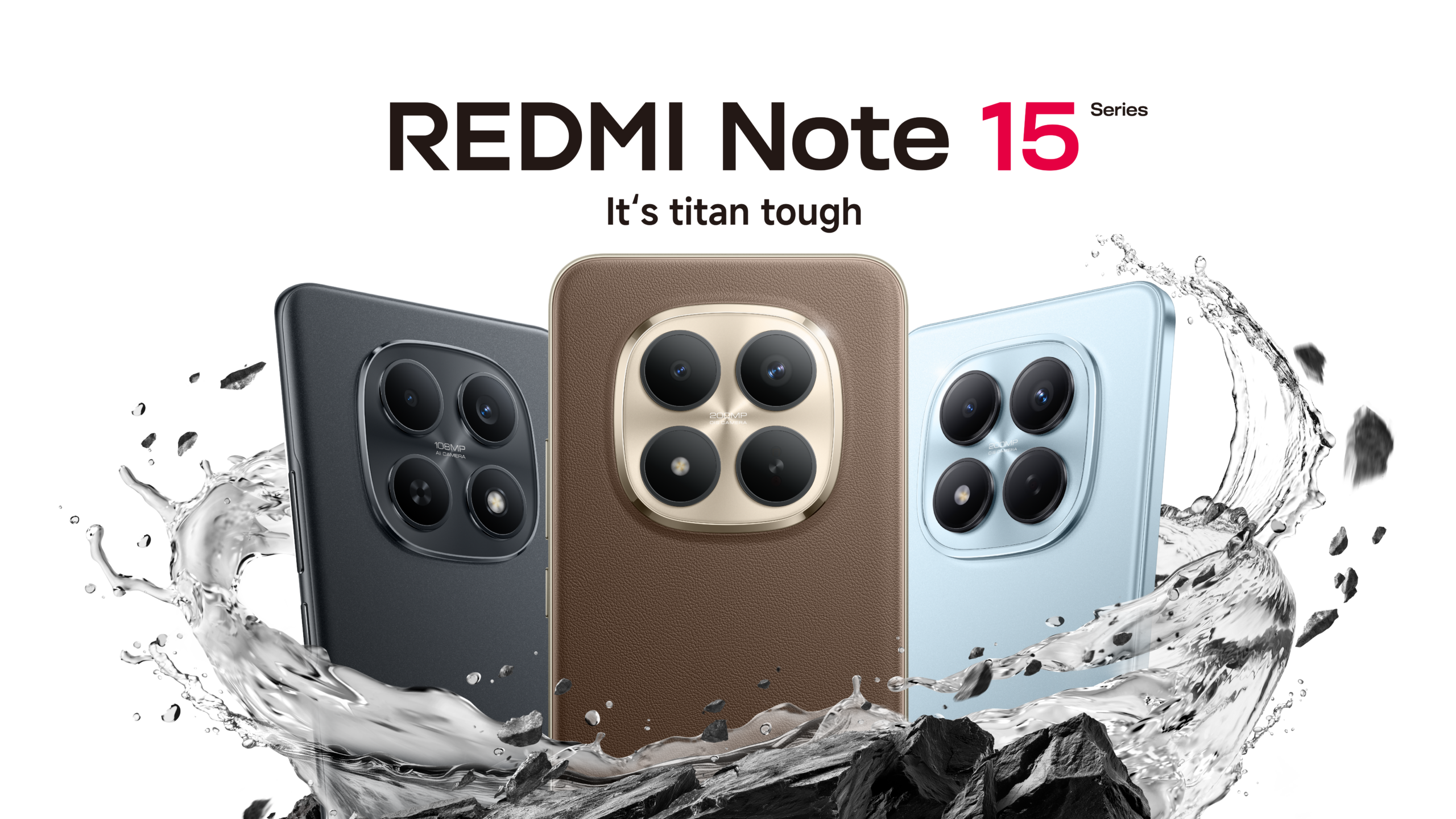 Xiaomi Unveils REDMI Note 15 Series: REDMI Titan Durability Meets Advanced Imaging