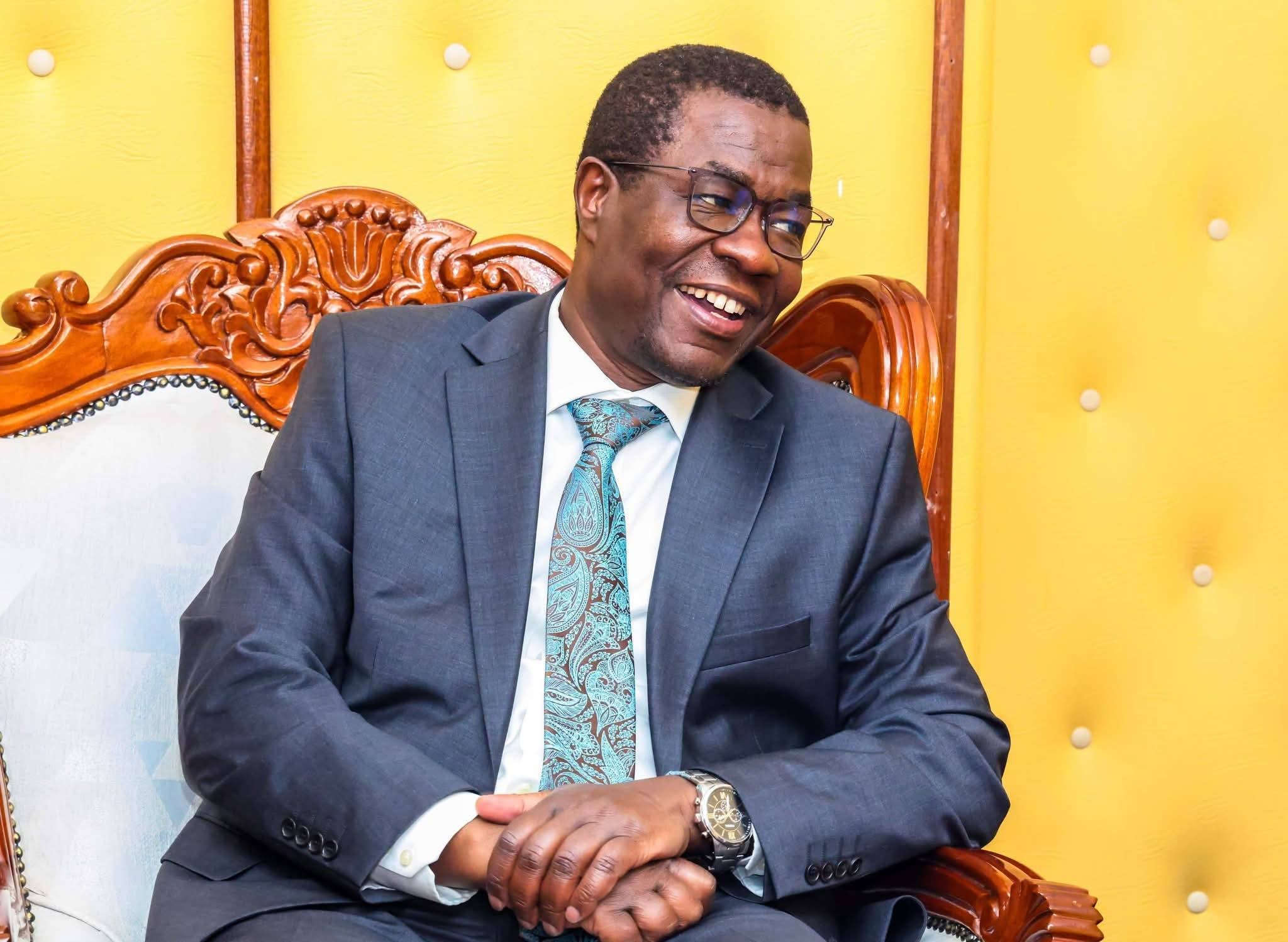 Cabinet Secretary Opiyo Wandayi facing a cold reception during a recent public engagement in Ugunja.